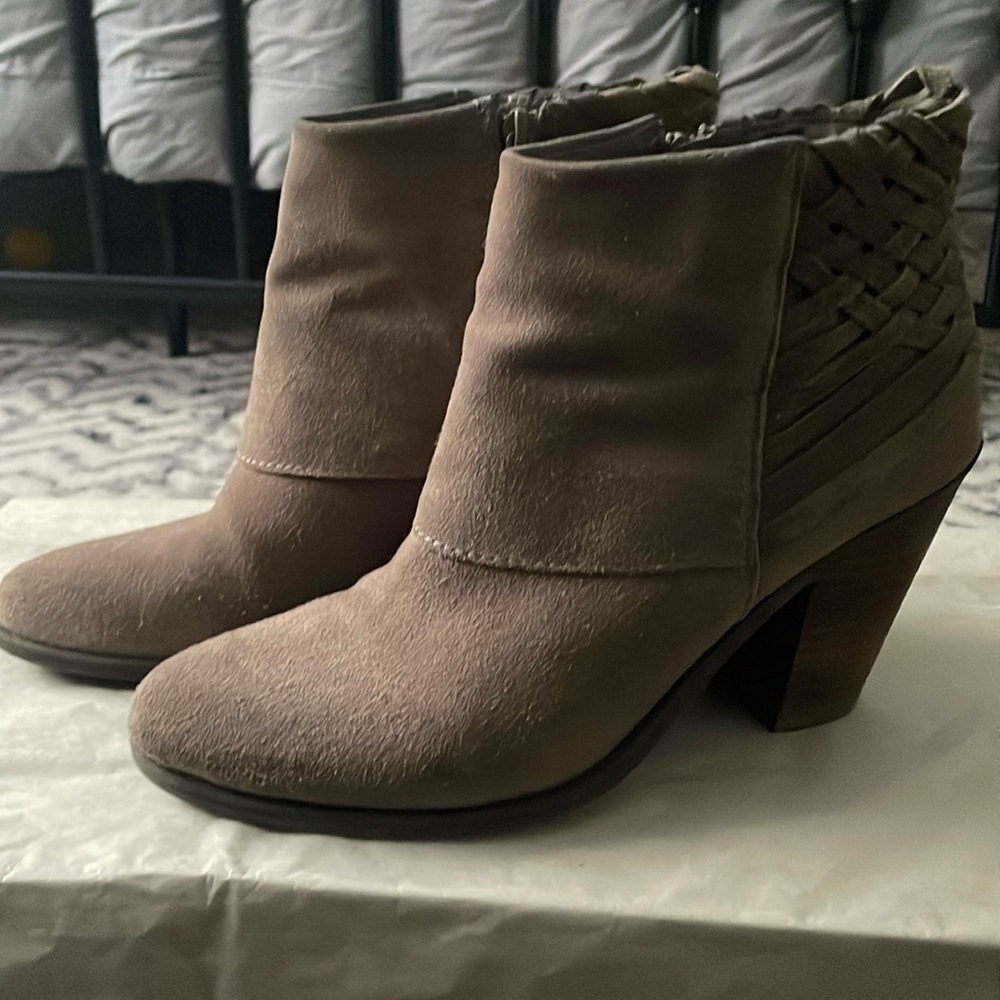 Jessica Simpson suede ankle boots